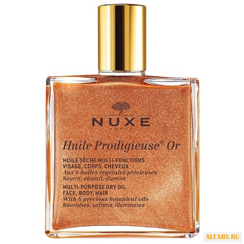 Масло для тела Nuxe Золотое для
