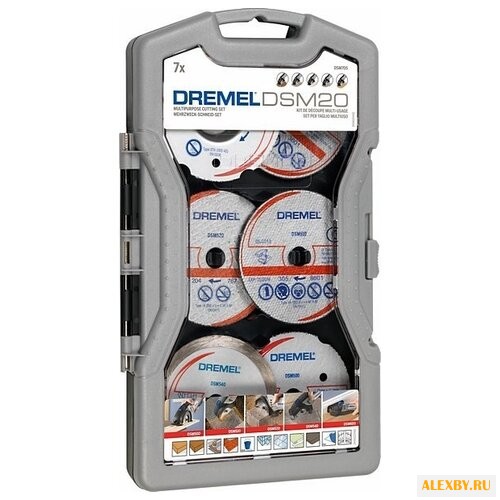 Набор насадок Dremel Диски для