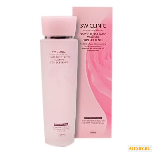 3W Clinic Тонер Flower Effect