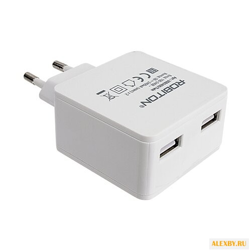 Сетевая зарядка ROBITON USB2400