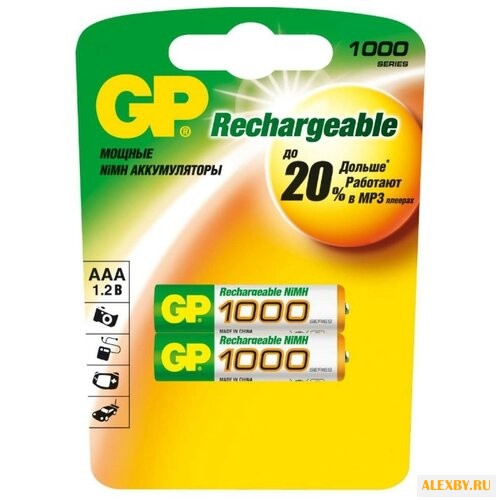 Аккумулятор AAA Ni-Mh 1000 мА·ч