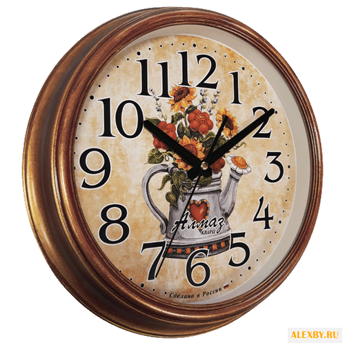 Часы настенные кварцевые Алмаз