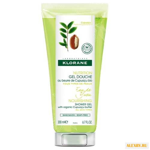 Гель для душа Klorane Eau de yuzu