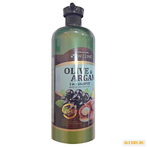 3W Clinic шампунь Olive & Argan