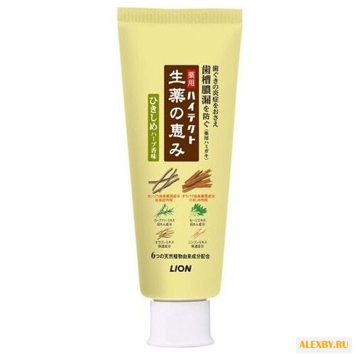Зубная паста Lion Hitect