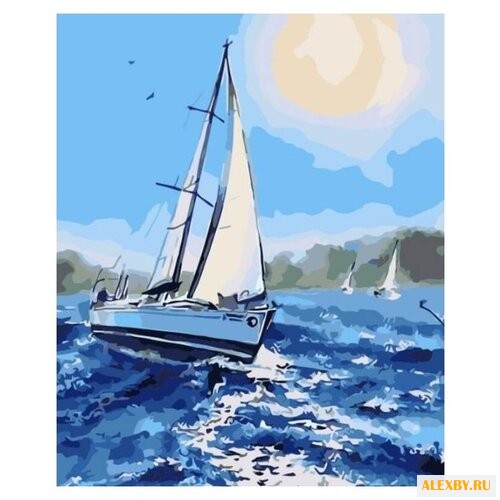 Цветной Картина по номерам Под