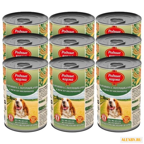 Корм для собак Родные корма