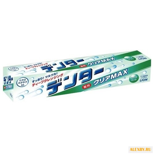 Зубная паста Lion Dentor Clear