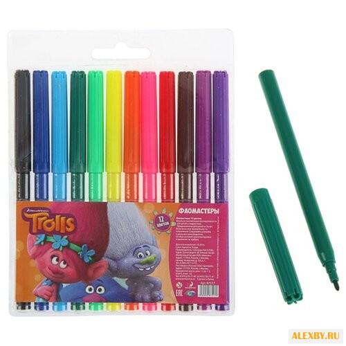 CENTRUM Фломастеры Тролли 12