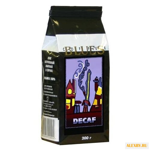 Кофе в зернах Блюз Декаф без