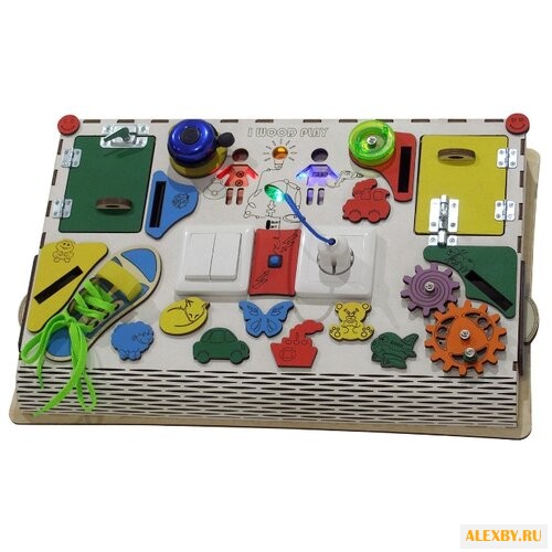 Бизиборд IWOODPLAY доска