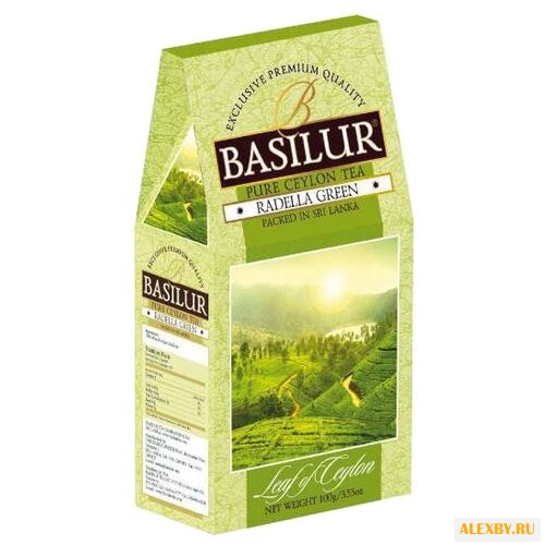 Чай зеленый Basilur Leaf of