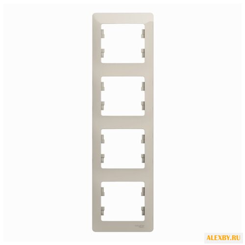 Рамка 4п Schneider Electric