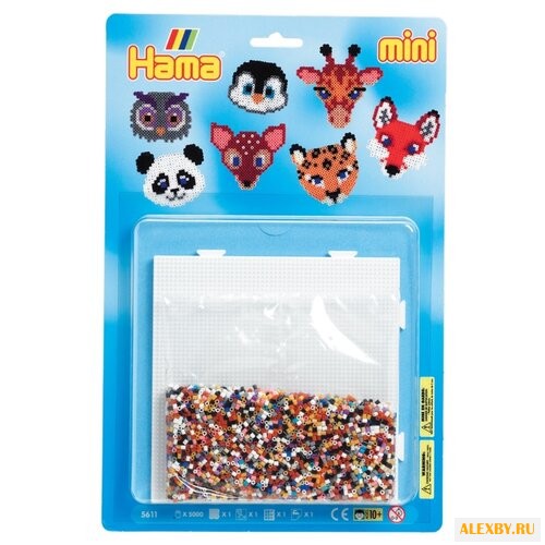 Hama Набор термомозаики Квадрат