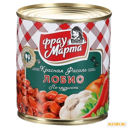 Фасоль Фрау Марта красная лобио