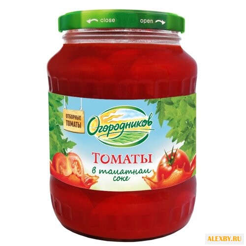 Томаты в томатном соке