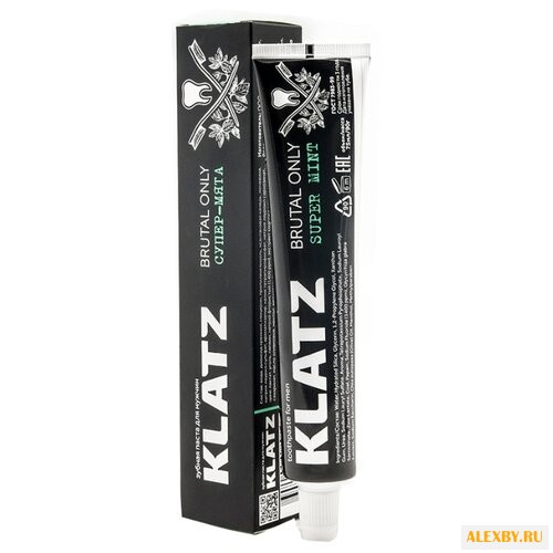 Зубная паста Klatz Brutal only