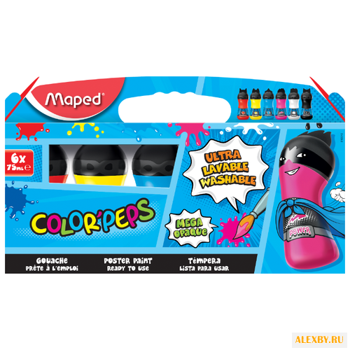Maped Гуашь ColorPeps 6 цветов