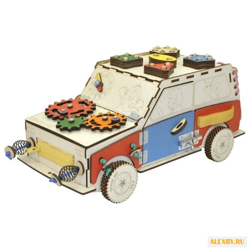 Бизиборд IWOODPLAY Машинка