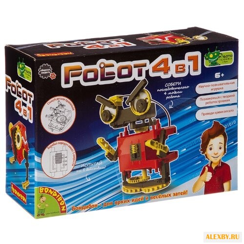 Набор BONDIBON Роботы 4 в 1