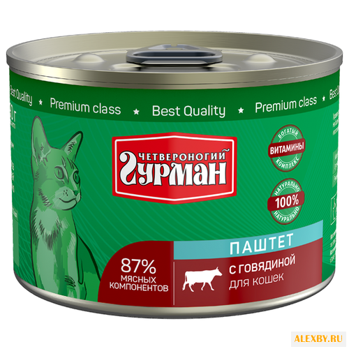 Корм для кошек Четвероногий