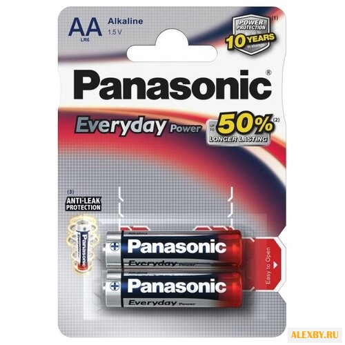 Батарейка AA Panasonic Everyday