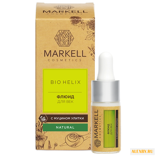 Markell Флюид для век с муцином