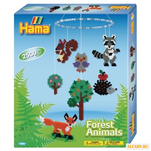 Hama Набор термомозаики Лесные