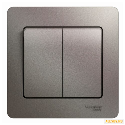 Выключатель 2х1-полюсный