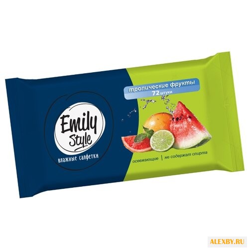 Влажные салфетки Emily Style