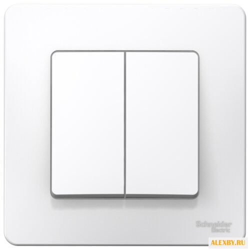 Выключатель 2х1-полюсный
