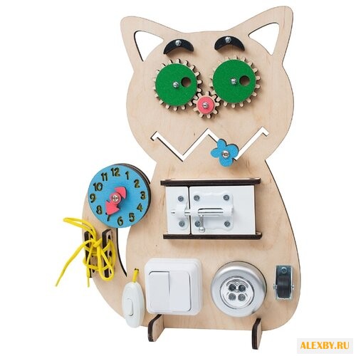 Бизиборд Большой слон Бизи-кот