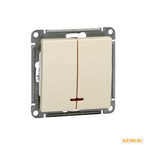 Выключатель 2х1-полюсный