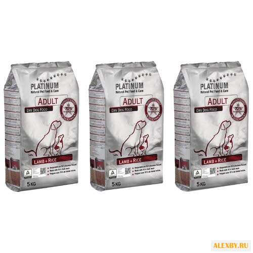 Корм для собак PLATINUM Adult