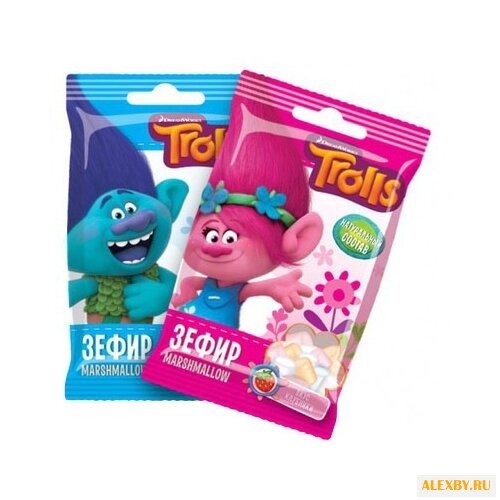 Маршмеллоу Конфитрейд Trolls 25 г