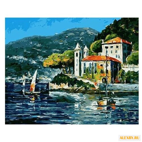 Molly Картина по номерам Озеро