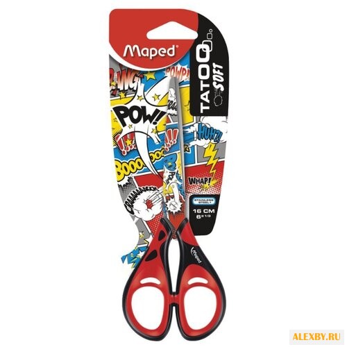 Maped ножницы Tatoo Soft 16см