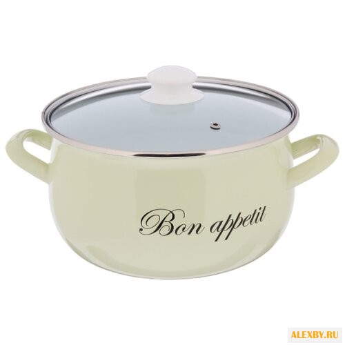 Кастрюля Интерос Лайм 51 л