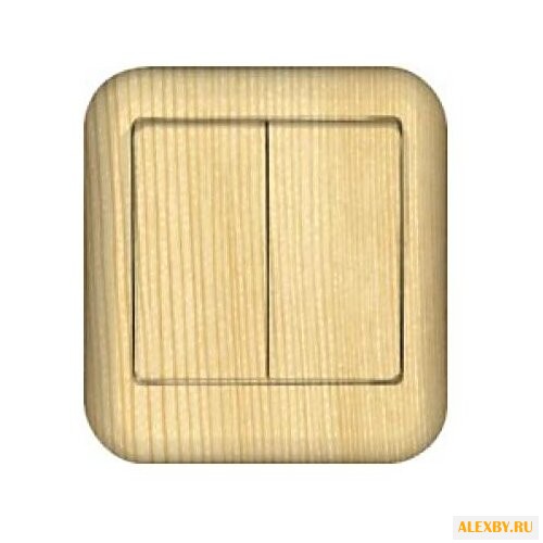 Выключатель 2х1-полюсный