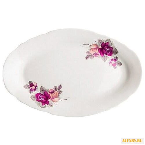 Дулёвский фарфор Блюдо овальное