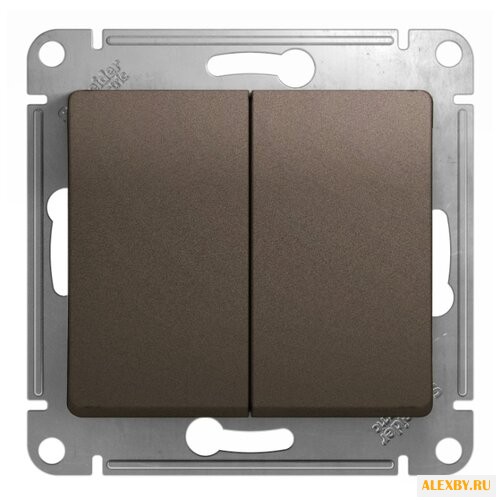 Выключатель 2х1-полюсный