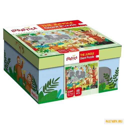 Пазл Ludattica Джунгли 58310