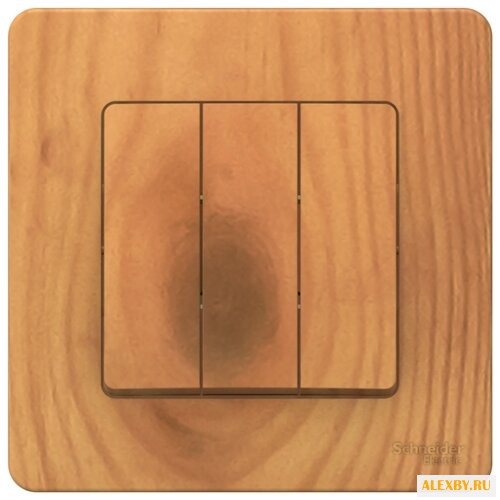 Выключатель 3х1-полюсный