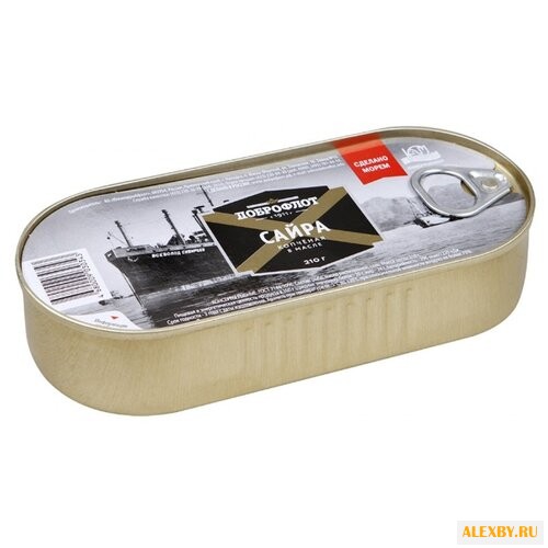 Доброфлот Сайра копченая в