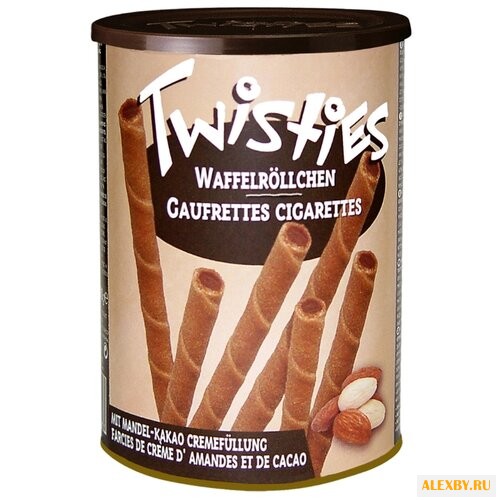 Вафельные трубочки Twisties с