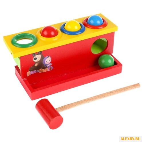 Стучалка Буратино с шарами Маша