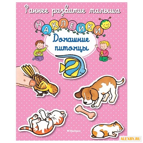 Книжка с наклейками Домашние