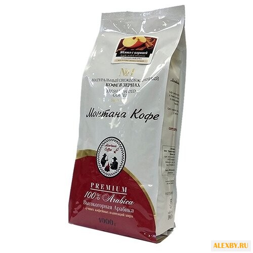 Кофе в зернах Монтана Яблоко с