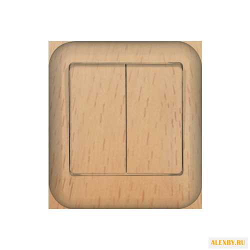 Выключатель 2х1-полюсный