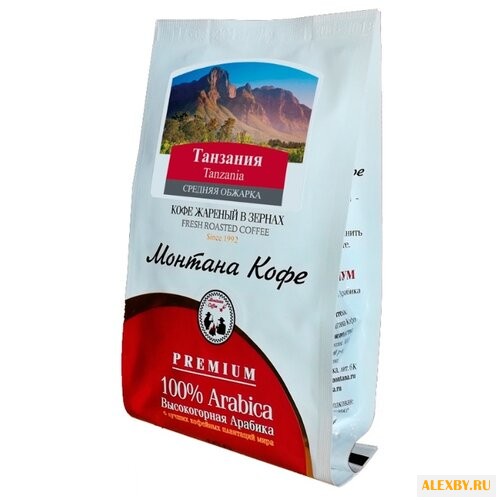Кофе в зернах Монтана Танзания